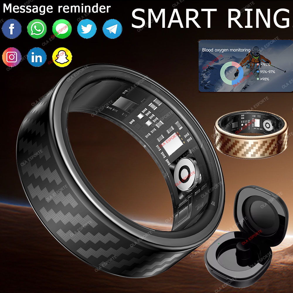 Smartwatch New Watches For Men - Neuester Smart Ring mit Anruf- und