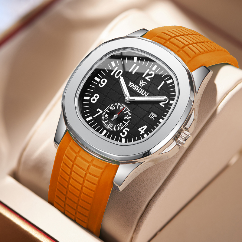 Smartwatch Square Watches For Men - Marken-Sportuhren für Herren, Business Wasserdichte Männeruhr