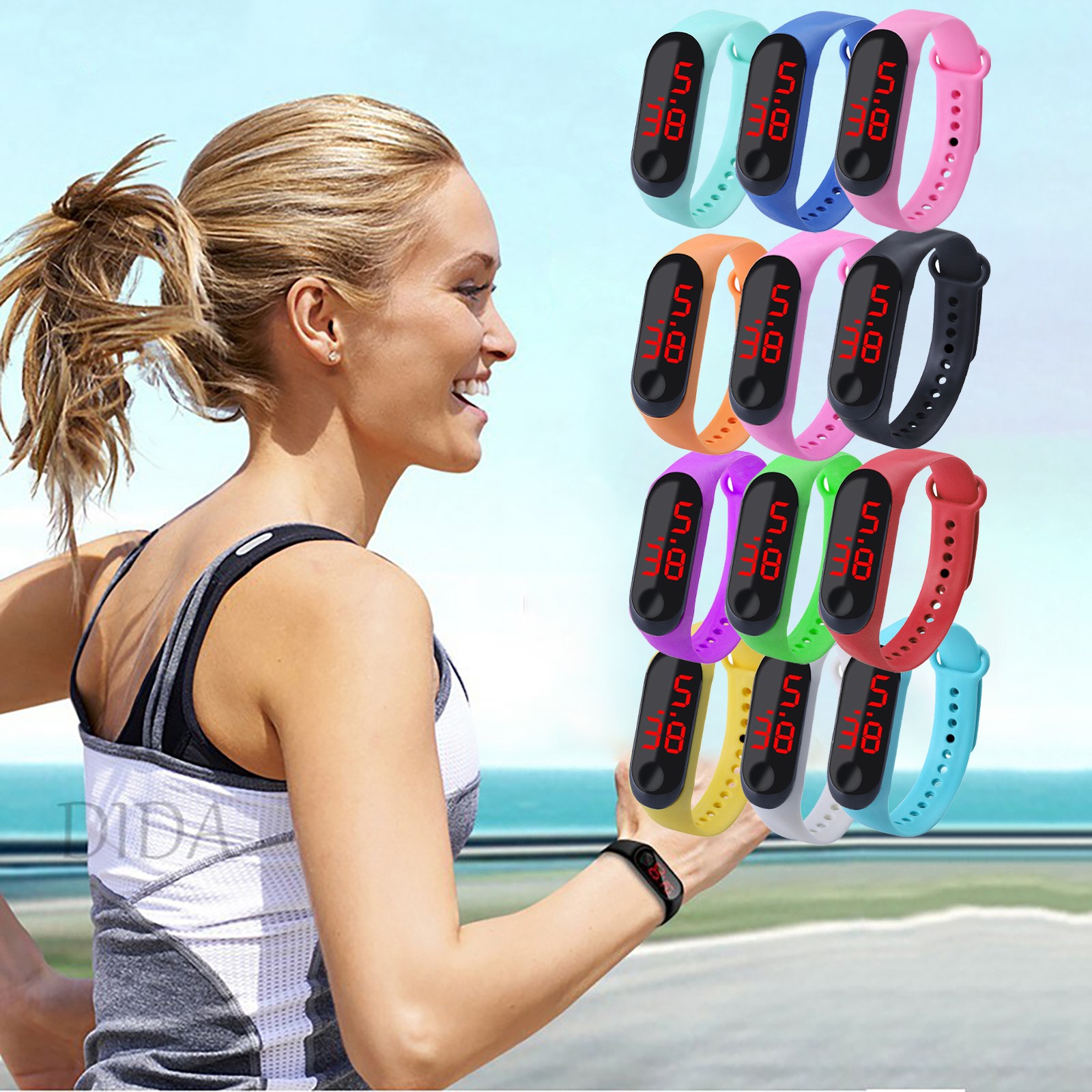 Smartwatch Digital Watches For Kids - Sport-Outdoor-Armband, elektronische Uhr, Sportuhr, lässige Armbanduhr,