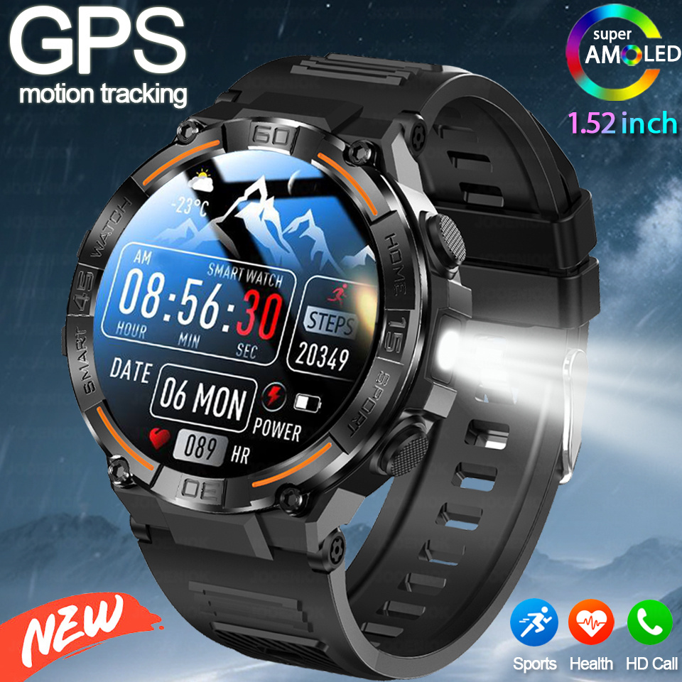 Smartwatch New Watches For Men - 2026 Neue Militärische Outdoor-Smartwatch GPS 1,52