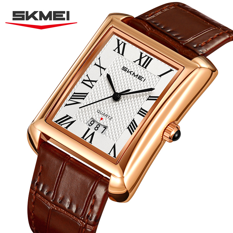Smartwatch Square Watches For Men - SKMEI 2575 Klassische Herren-Quarzuhr Business-Kalender Quadratisches