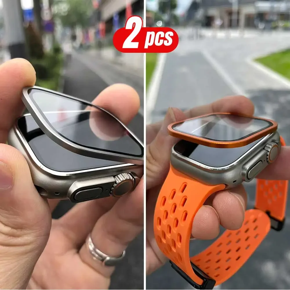 2PCS Titan Metallrahmen für Ap – Smartwatch Watches For Mens Bewertung und Preis