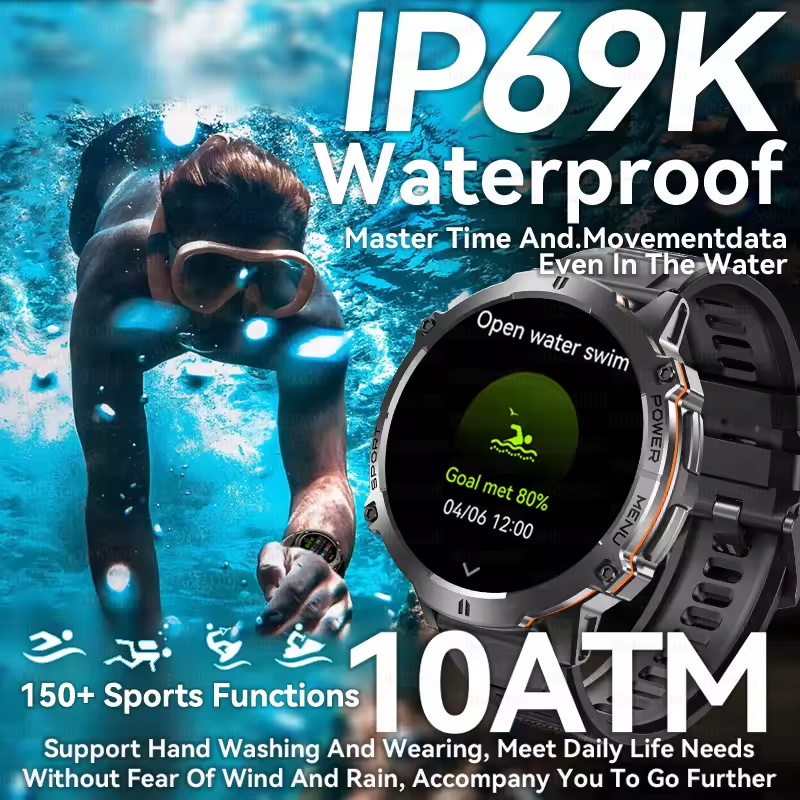 2026 Neue Militär-Smartwatch m – Altimeter Compass Watch Bewertung und Preis