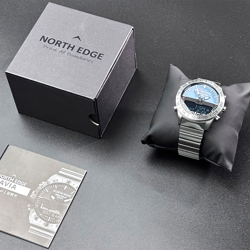 NORTH EDGE Herren-Taucheruhr,  – Altimeter Compass Watch Bewertung und Preis