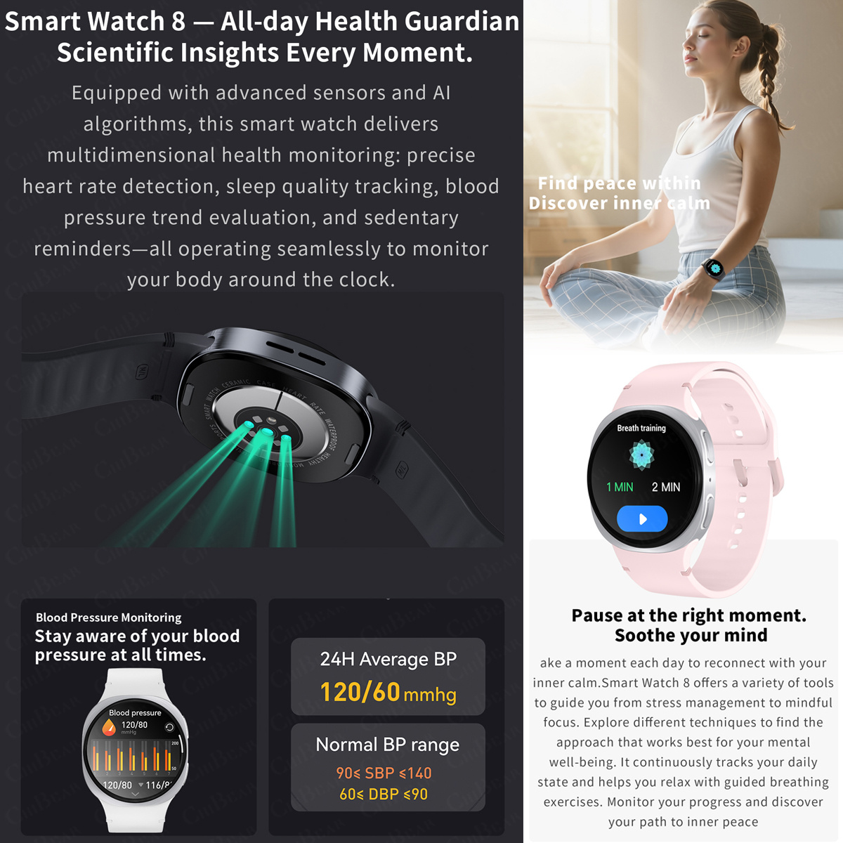 2026 Neue Smartwatches 8 Mini  – Smartwatch Watches For Mens Bewertung und Preis