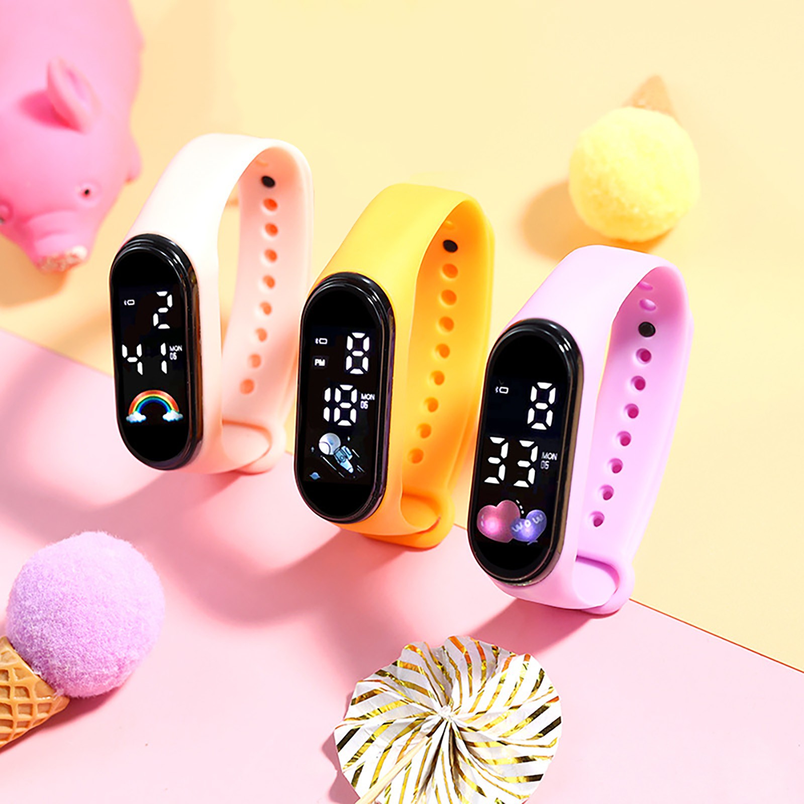 Kawaii Smartwatch für Kinder,  – Smartwatch Digital Watches For Kids Bewertung und Preis