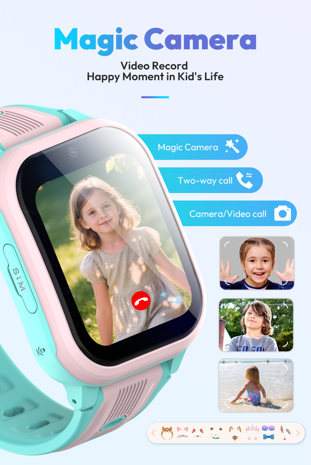 Wonlex 4G Kinder Smartwatch KT – Smartwatch Watches For Kids With Gps Bewertung und Preis