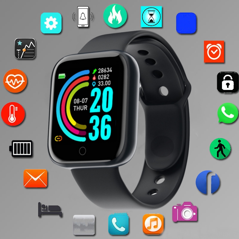 Smart Watch Für Männer Frauen  – Smartwatch Square Watches For Men Bewertung und Preis