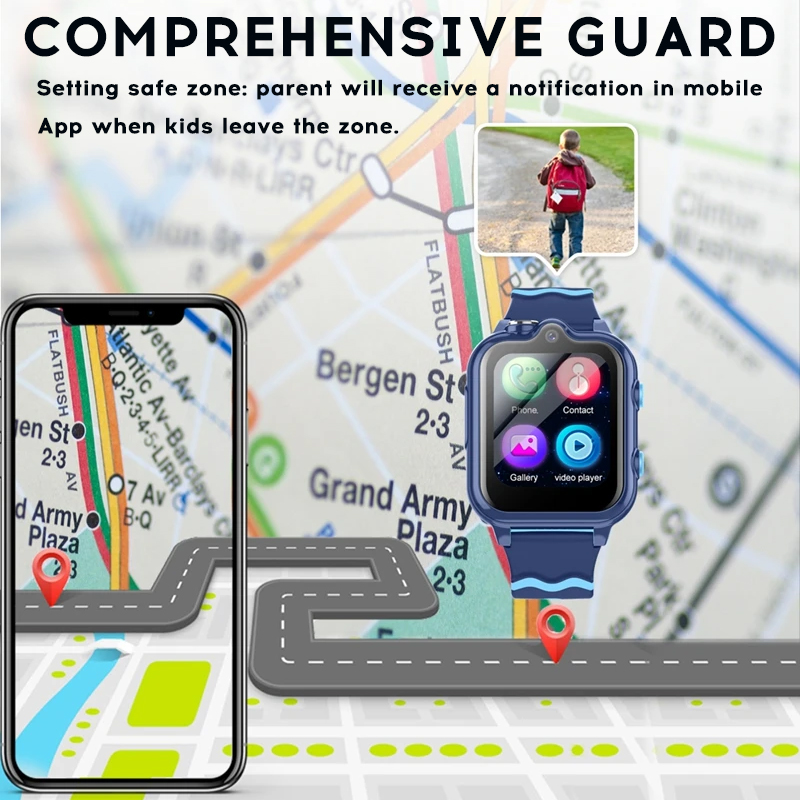 Yoateo Smartwatch für Kinder 4 – Smartwatch Watches For Kids With Gps Bewertung und Preis