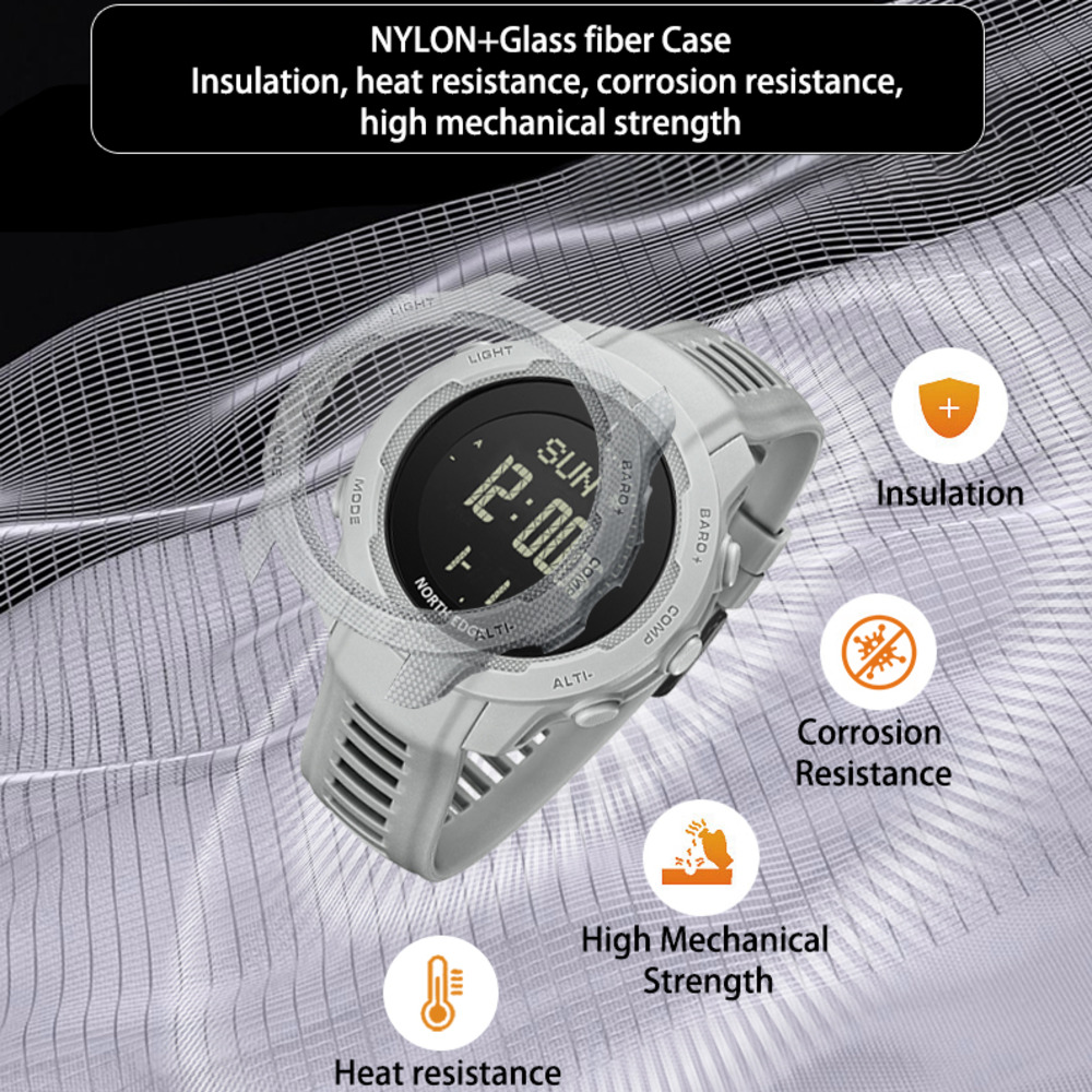 NORTH EDGE VERTICO Herrenuhr,  – Altimeter Compass Watch Bewertung und Preis