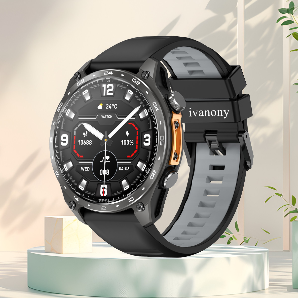 3ATM wasserdichte Sport-Smartw – Smartwatch Watch Whatsapp Bewertung und Preis