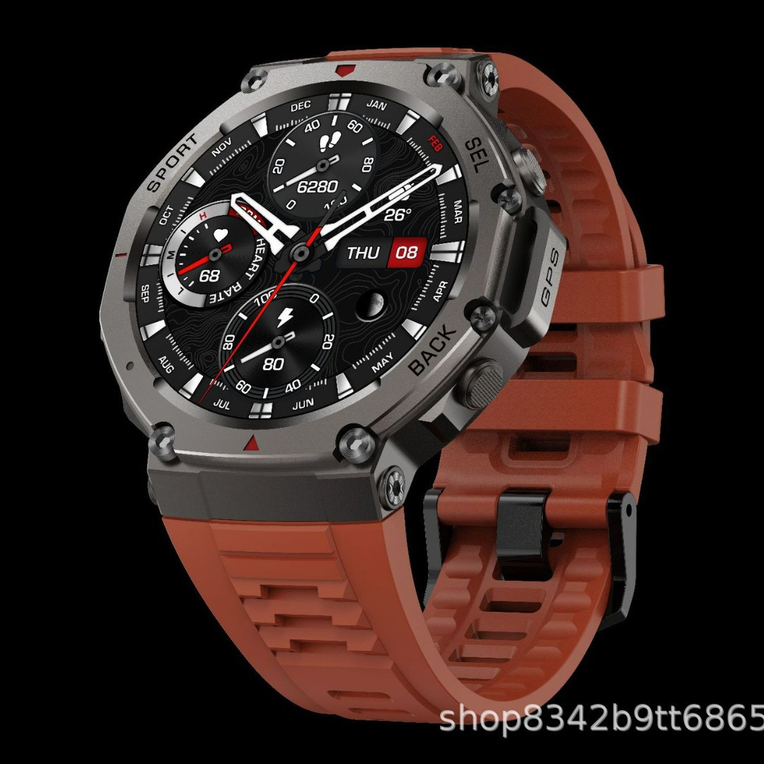 DM58 Smartwatch, AMOLED-Displa – Altimeter Compass Watch Bewertung und Preis