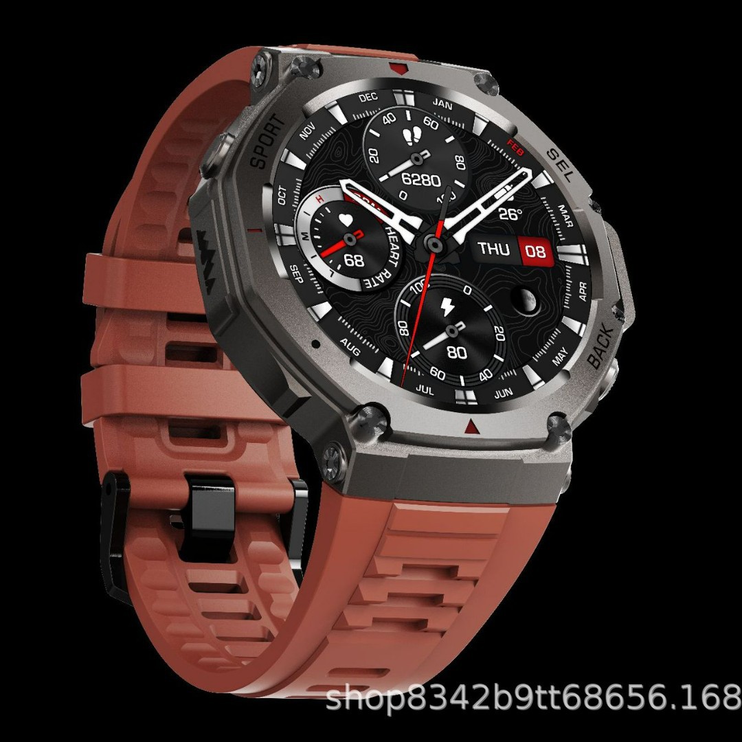 DM58 Smartwatch, AMOLED-Displa – Altimeter Compass Watch Bewertung und Preis