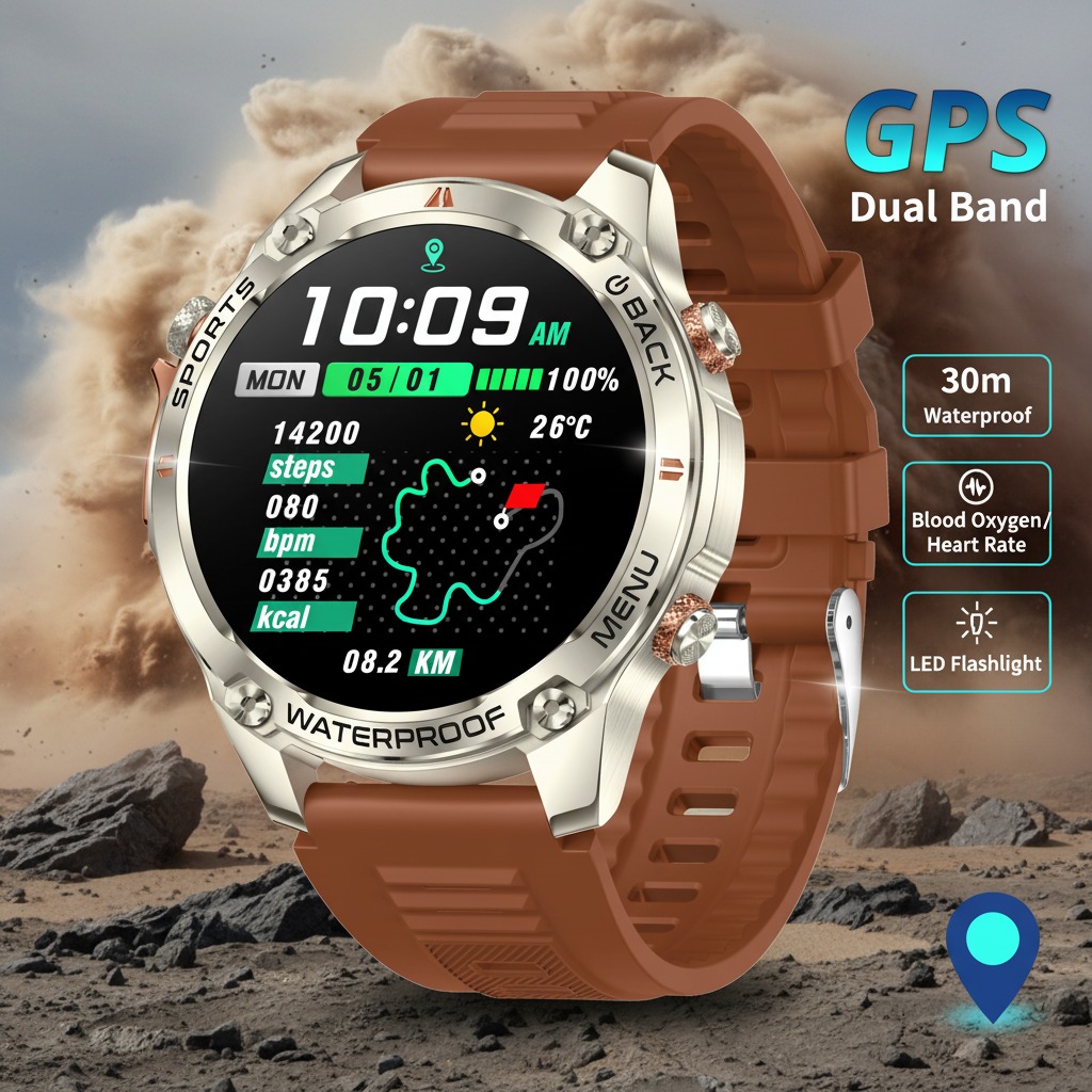 VWAR Neue GPS Smart Uhr Männer – Watch Vs Smartwatch Bewertung und Preis