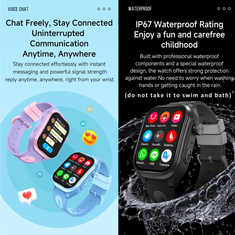 Kinder 4G Smartwatch 2,0 Zoll  – Smartwatch Watches For Kids With Gps Bewertung und Preis