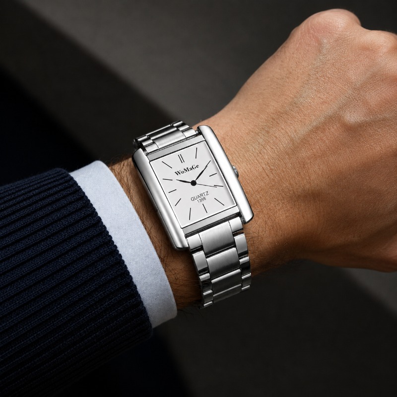 Herrenuhr im Business-Stil, mo – Smartwatch Square Watches For Men Bewertung und Preis