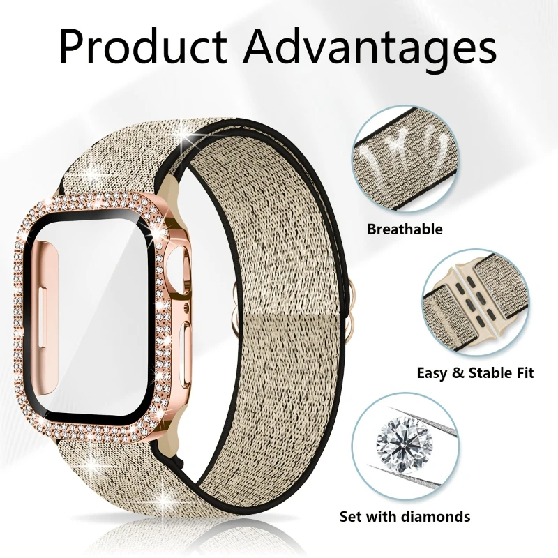Band + Hülle für Apple Watch 4 – Smartwatch Watches For Women Bewertung und Preis