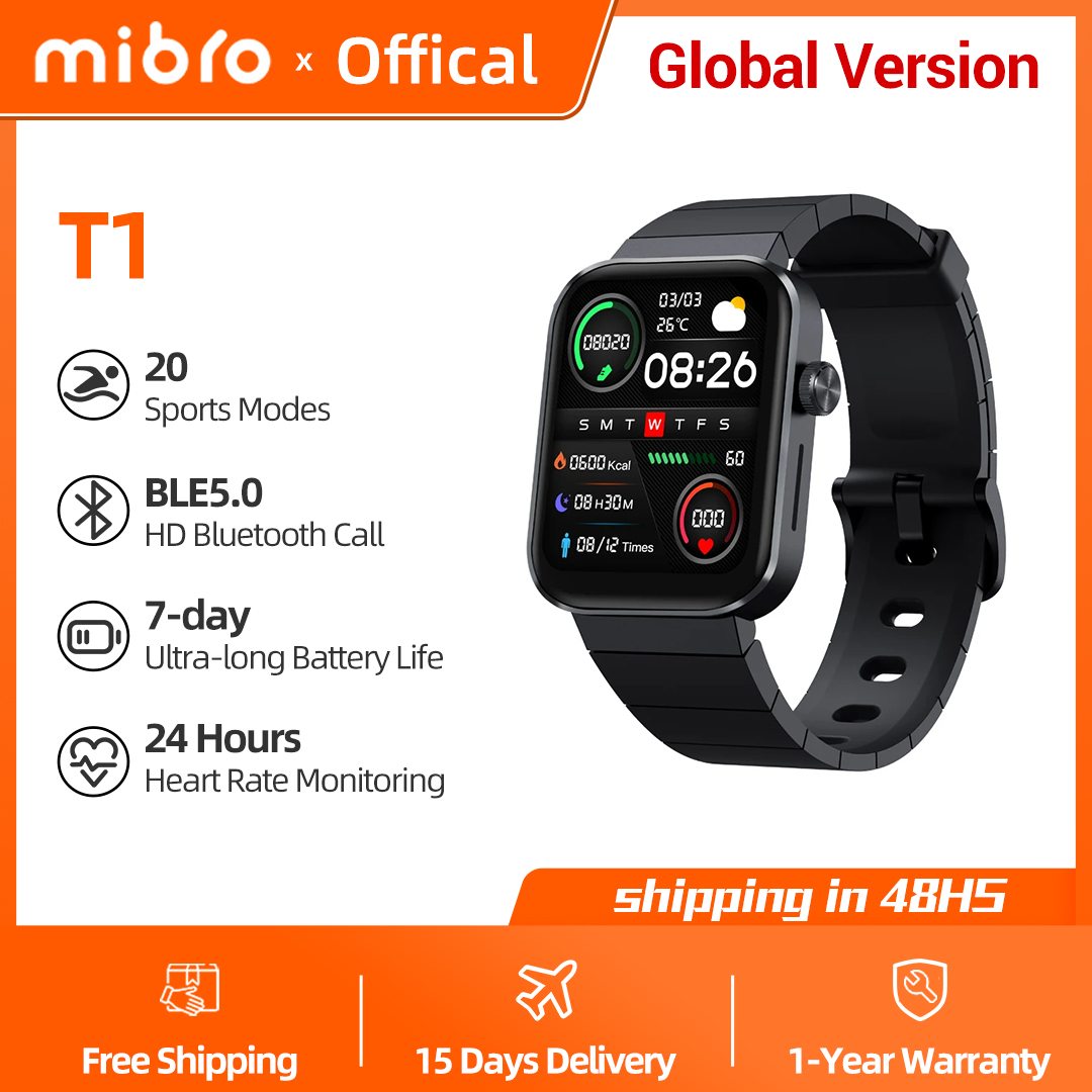 Mibro Uhr T1 Global Version 1. – Smartwatch Square Watches For Men Bewertung und Preis