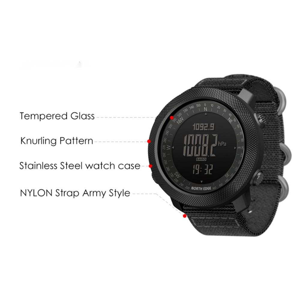 North Edge Uhren für Männer Ap – Altimeter Compass Watch Bewertung und Preis