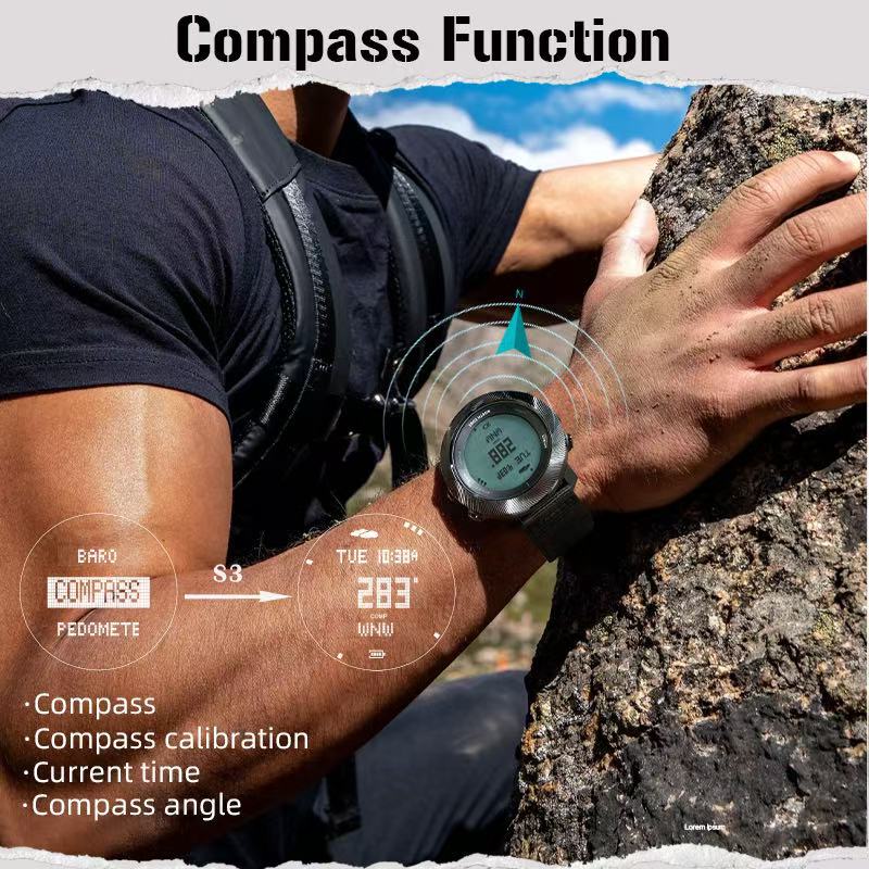 NORTH EDGE Digitale Elektronis – Altimeter Compass Watch Bewertung und Preis