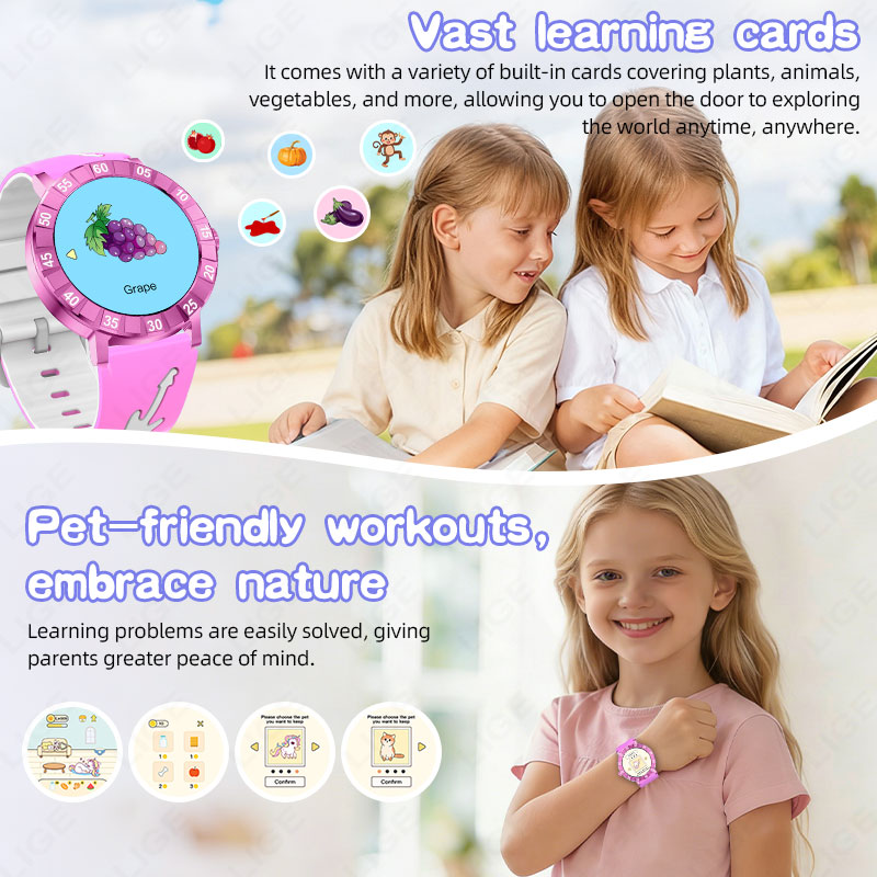 LIGE Mädchen Smartwatch SOS Ki – Smartwatch Watches Useful Gift For Boys Bewertung und Preis