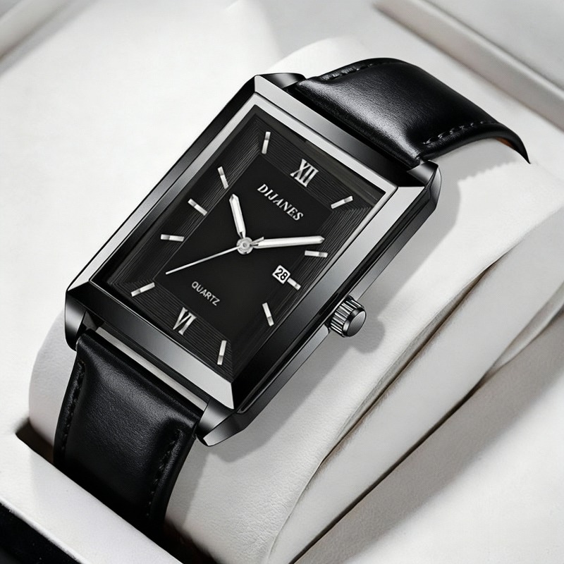 Lässige Leder-Herrenuhren Modi – Smartwatch New Watches For Men Bewertung und Preis