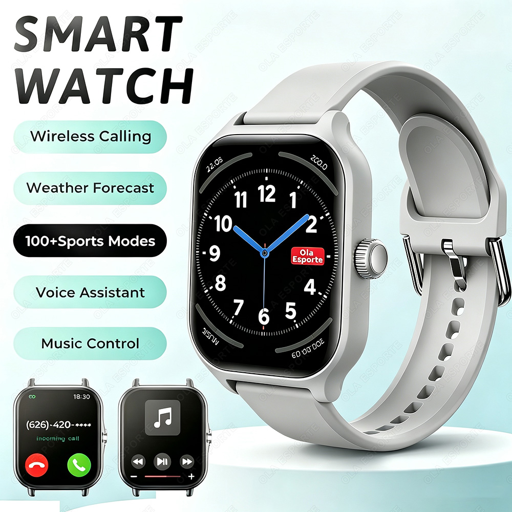 Smartwatch Plus für Männer und – Smartwatch Square Watches For Men Bewertung und Preis