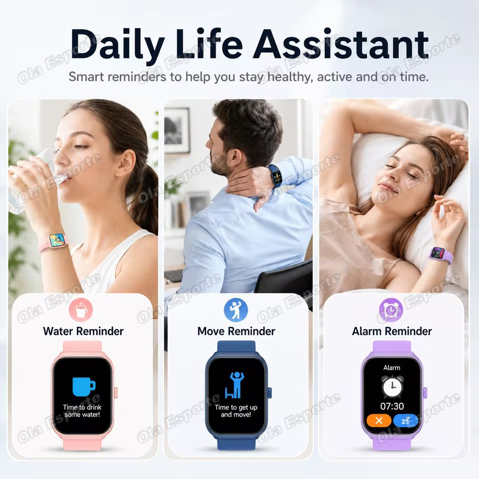 Smartwatch Plus für Männer und – Smartwatch Square Watches For Men Bewertung und Preis