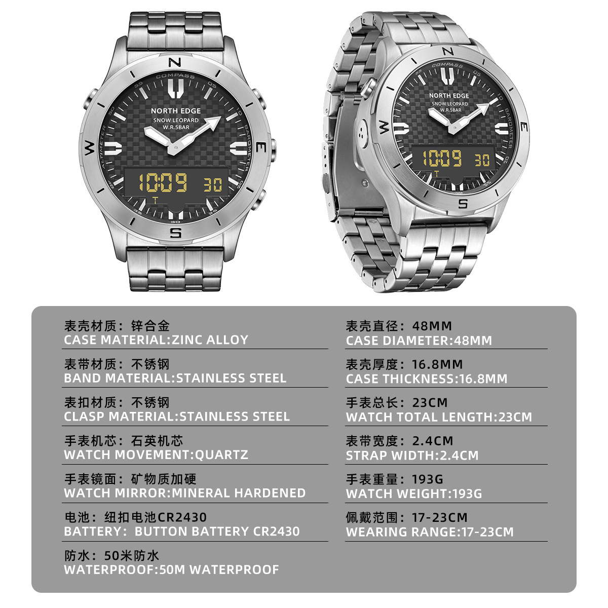 Herren Wasserdichte Outdoor Sm – Altimeter Compass Watch Bewertung und Preis