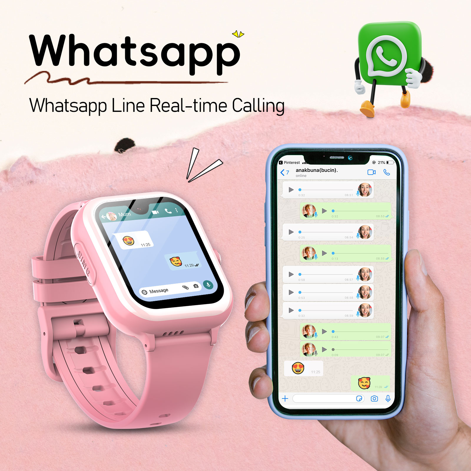 Wonlex 4G Kinder-Smartwatch mi – Smartwatch Watch Whatsapp Bewertung und Preis