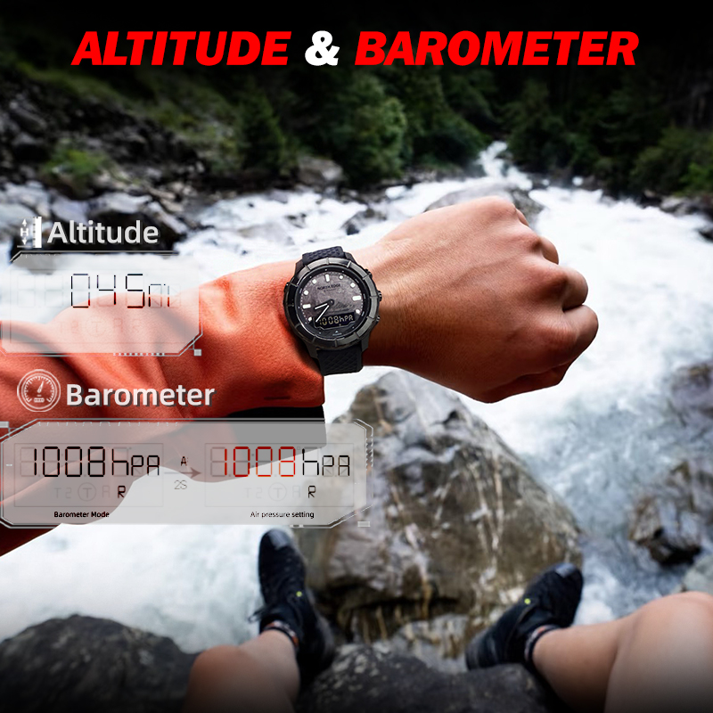 NORTH EDGE THARSIS Herren Digi – Altimeter Compass Watch Bewertung und Preis