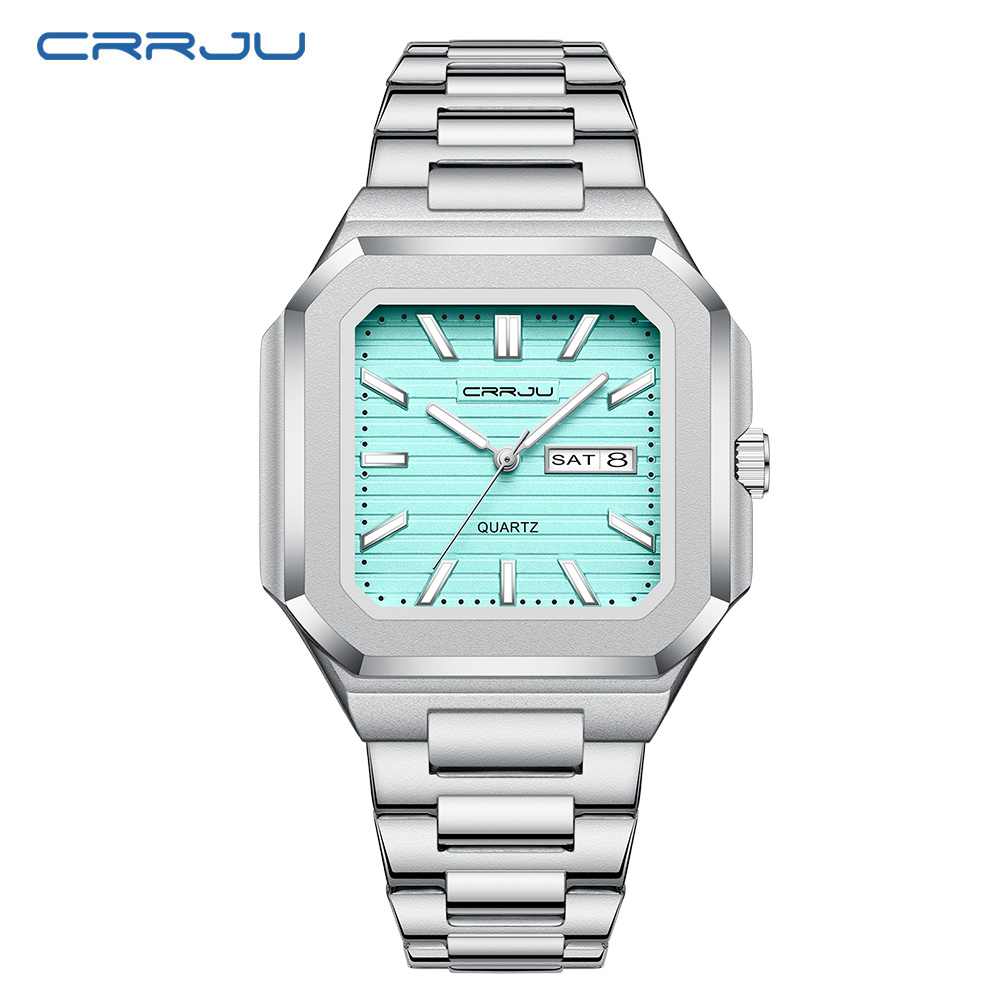 CRRJU Herren-Armbanduhr aus Ed – Smartwatch Square Watches For Men Bewertung und Preis
