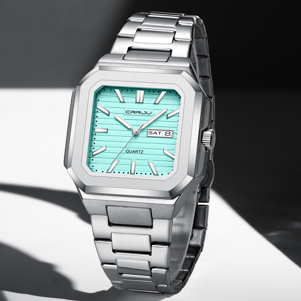 CRRJU Herren-Armbanduhr aus Ed – Smartwatch Square Watches For Men Bewertung und Preis