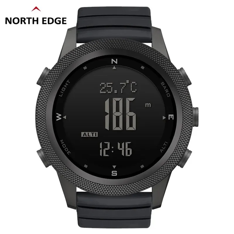 NORTH EDGE APACHE-46 Herren Di – Altimeter Compass Watch Bewertung und Preis