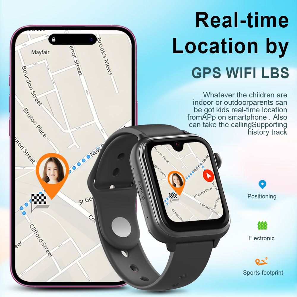 Wonlex KT37 GPS-Smartwatch für – Smartwatch Digital Watches For Kids Bewertung und Preis