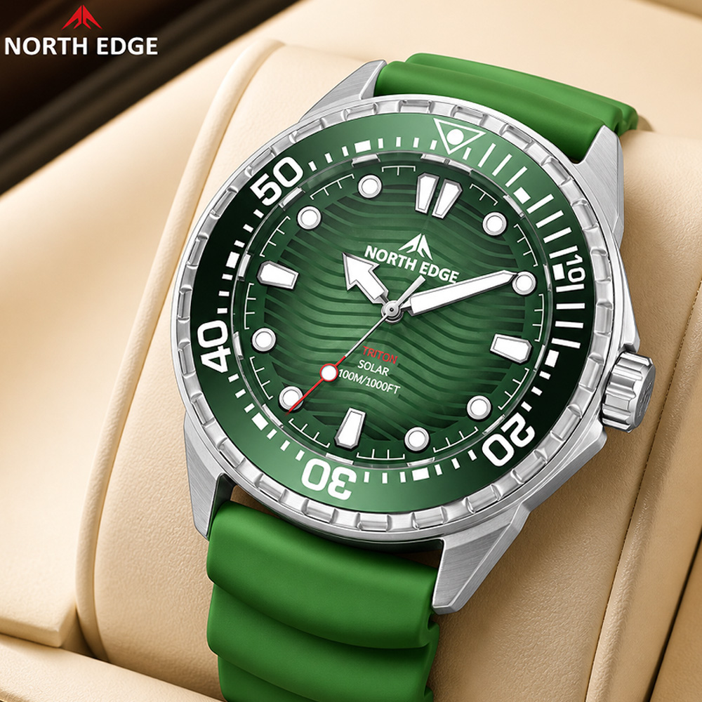 NORTH EDGE TRITON Solar-Tauche – Altimeter Compass Watch Bewertung und Preis