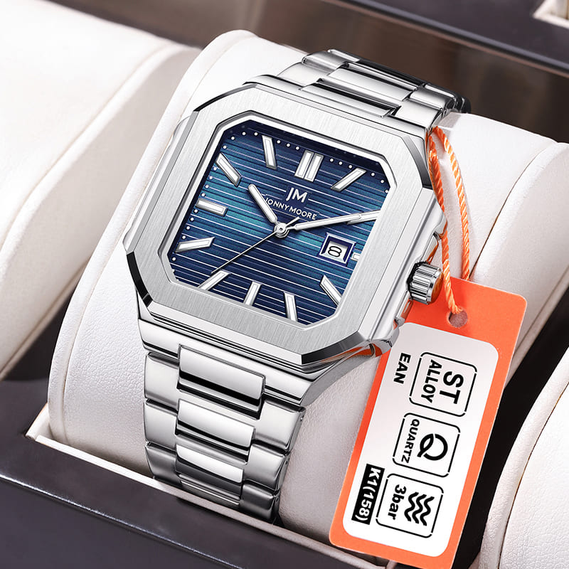 JONNY MOORE K1050 Mode Luxus S – Smartwatch Square Watches For Men Bewertung und Preis