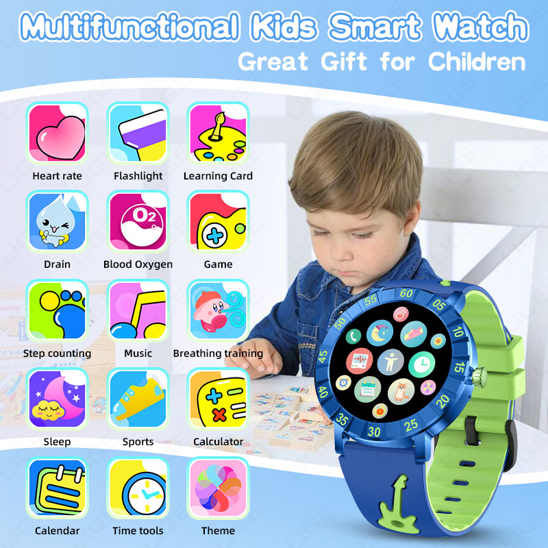 LIGE 2026 HRV Kinder Smartwatc – Smartwatch Watches Useful Gift For Boys Bewertung und Preis